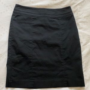 Loft Black Skirt